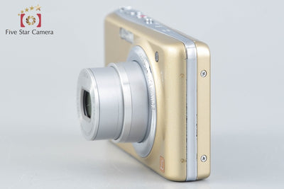【中古】Panasonic パナソニック LUMIX DMC-FX77 レオパードゴールド コンパクトデジタルカメラ