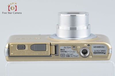 【中古】Panasonic パナソニック LUMIX DMC-FX77 レオパードゴールド コンパクトデジタルカメラ