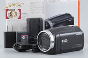 [Used] SONY Sony Handycam HDR-CX675 Black Digital Video Camera Multilingual Support With Original Box