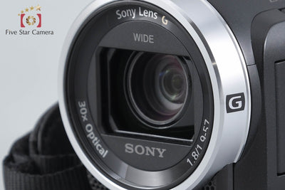 [Used] SONY Sony Handycam HDR-CX675 Black Digital Video Camera Multilingual Support With Original Box