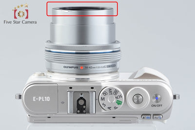 [Used] OLYMPUS Olympus PEN E-PL10 14-42mm EZ Lens Kit White