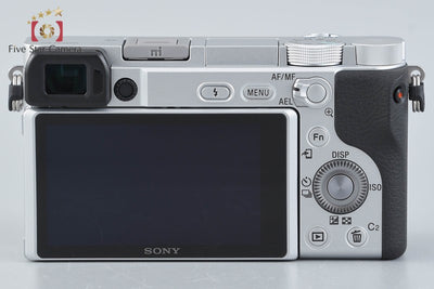 [Used] SONY Sony α6400 ILCE-6400 Silver Double Zoom Lens Kit - Low Shutter Count