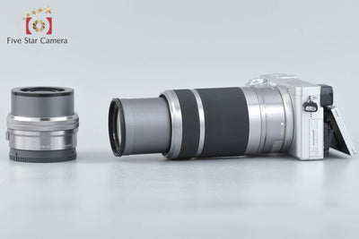 [Used] SONY Sony α6400 ILCE-6400 Silver Double Zoom Lens Kit - Low Shutter Count