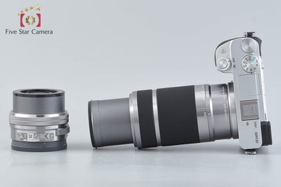 [Used] SONY Sony α6400 ILCE-6400 Silver Double Zoom Lens Kit - Low Shutter Count