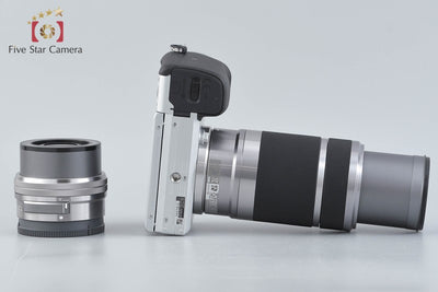 [Used] SONY Sony α6400 ILCE-6400 Silver Double Zoom Lens Kit - Low Shutter Count