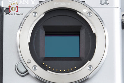 [Used] SONY Sony α6400 ILCE-6400 Silver Double Zoom Lens Kit - Low Shutter Count