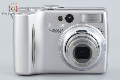[Used] Nikon COOLPIX E5200 Silver Compact Digital Camera with Original Box