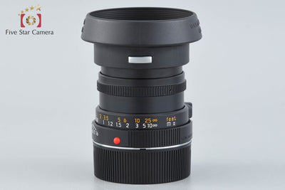 [Used] Leica Summicron-M 50mm f/2 E39 3rd Generation Black with Original Box