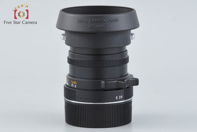 [Used] Leica Summicron-M 50mm f/2 E39 3rd Generation Black with Original Box