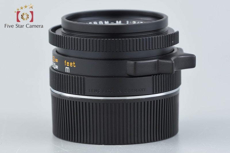 中古】Leica ライカ SUMMICRON-M 35mm f/2 E39 第4世代 7枚玉 ブラック