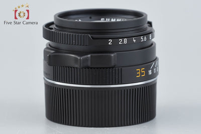 [Used] Leica Summicron-M 35mm f/2 E39 4th Generation 7-element Black with original box