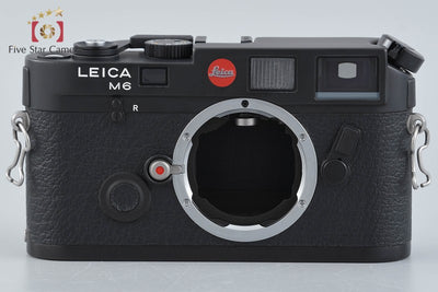 Used: Leica M6 Black Rangefinder Film Camera with Original Box