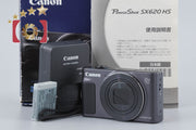 【中古】Canon キヤノン PowerShot SX620 HS ブラック コンパクトデジタルカメラ 元箱付き