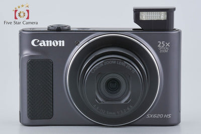 【中古】Canon キヤノン PowerShot SX620 HS ブラック コンパクトデジタルカメラ 元箱付き