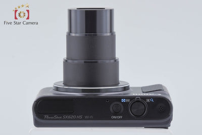 【中古】Canon キヤノン PowerShot SX620 HS ブラック コンパクトデジタルカメラ 元箱付き