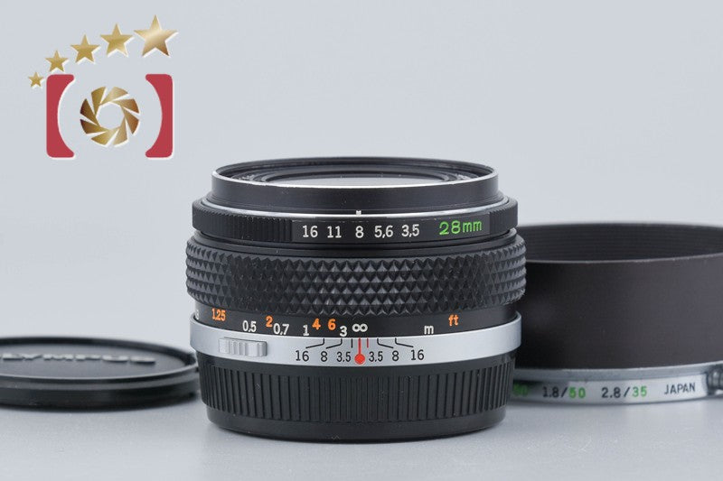 【中古】OLYMPUS オリンパス G.ZUIKO AUTO-W 28mm f/3.5
