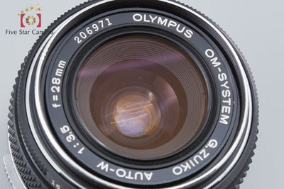 [Used] OLYMPUS G.ZUIKO AUTO-W 28mm f/3.5