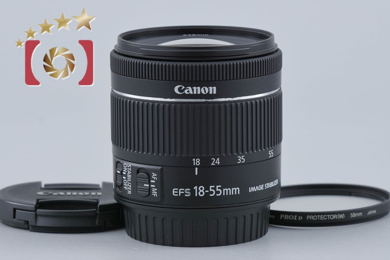 [Used] Canon EF-S 18-55mm f/4-5.6 IS STM