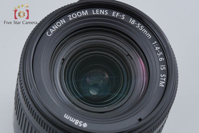 【中古】Canon キヤノン EF-S 18-55mm f/4-5.6 IS STM