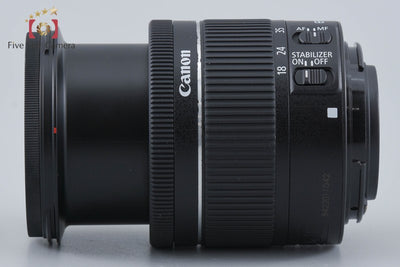 【中古】Canon キヤノン EF-S 18-55mm f/4-5.6 IS STM