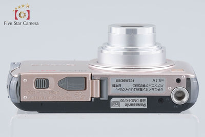 [Used] Panasonic LUMIX DMC-FX700 Pure Pink Gold Compact Digital Camera