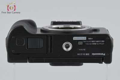【中古】Panasonic パナソニック LUMIX DC-G100 ミラーレス一眼カメラ シャッター回数僅少