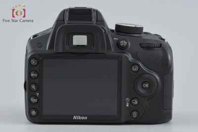 【中古】Nikon ニコン D3200 18-55 VR レンズキット ブラック