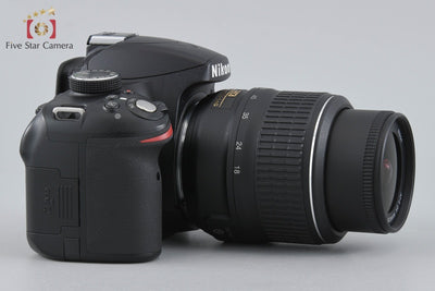 【中古】Nikon ニコン D3200 18-55 VR レンズキット ブラック