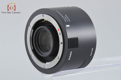 【中古】SIGMA シグマ TELE CONVERTER 2x TC-2001 ニコン用