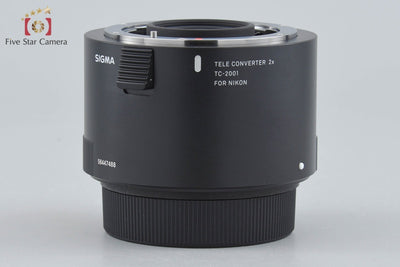 【中古】SIGMA シグマ TELE CONVERTER 2x TC-2001 ニコン用