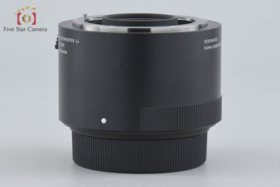 【中古】SIGMA シグマ TELE CONVERTER 2x TC-2001 ニコン用