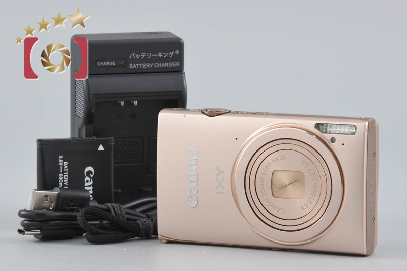 【中古】Canon キヤノン IXY 430F ゴールド コンパクトデジタルカメラ