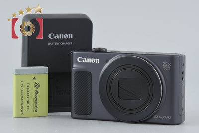 【中古】Canon キヤノン PowerShot SX620 HS ブラック コンパクトデジタルカメラ