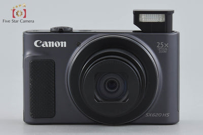 【中古】Canon キヤノン PowerShot SX620 HS ブラック コンパクトデジタルカメラ