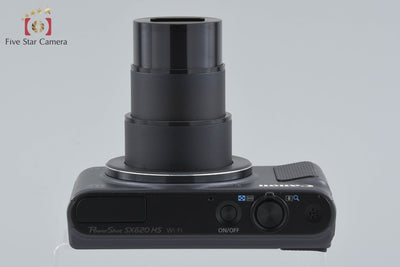 【中古】Canon キヤノン PowerShot SX620 HS ブラック コンパクトデジタルカメラ