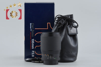 [Used] CONTAX Carl Zeiss Sonnar 135mm f/2.8 T* MMJ with original box