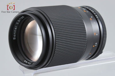[Used] CONTAX Carl Zeiss Sonnar 135mm f/2.8 T* MMJ with original box