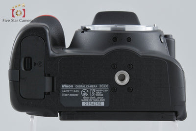 【中古】Nikon ニコン D5300 デジタル一眼レフカメラ シャッター回数僅少