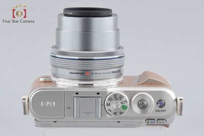 [Used] Olympus PEN E-PL9 14-42mm EZ Lens Kit Brown - Low Shutter Count