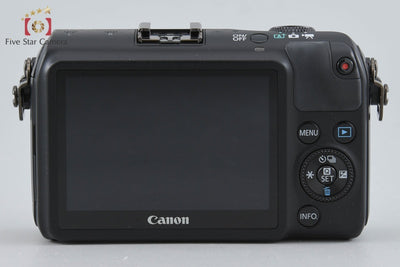 [Used] Canon EOS M Double Lens Kit Black