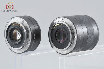 [Used] Canon EOS M Double Lens Kit Black