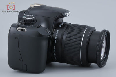 Used: Canon EOS Kiss X50 18-55 Lens Kit Black, Low Shutter Count, With Original Box