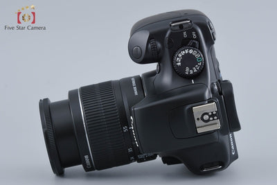 Used: Canon EOS Kiss X50 18-55 Lens Kit Black, Low Shutter Count, With Original Box
