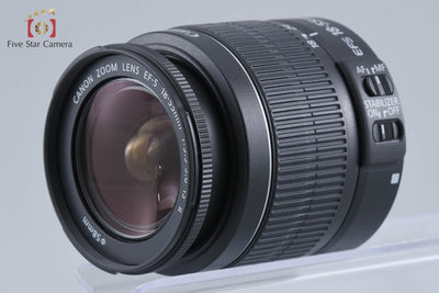 Used: Canon EOS Kiss X50 18-55 Lens Kit Black, Low Shutter Count, With Original Box