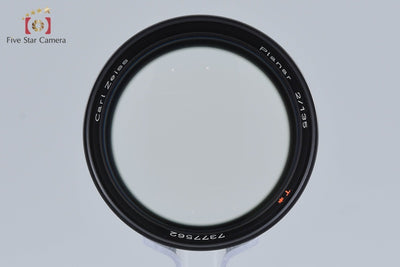 【中古】CONTAX コンタックス Carl Zeiss Planar 135mm f/2 T* MMG 60周年記念モデル 元箱付き