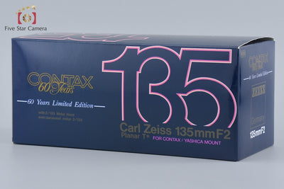 【中古】CONTAX コンタックス Carl Zeiss Planar 135mm f/2 T* MMG 60周年記念モデル 元箱付き