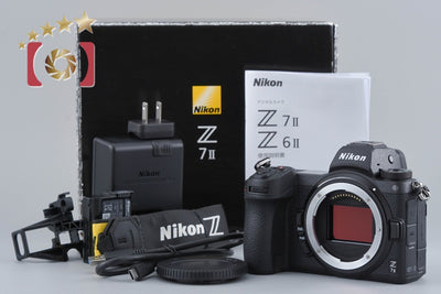 [Used] Nikon Z7 II Mirrorless Camera, Low Shutter Count, With Original Box