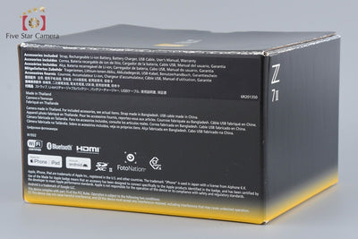 [Used] Nikon Z7 II Mirrorless Camera, Low Shutter Count, With Original Box