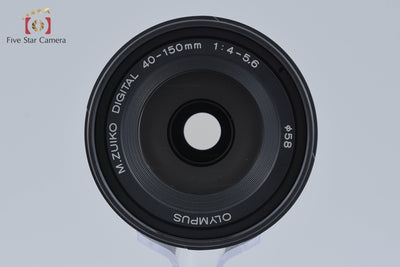 【中古】OLYMPUS オリンパス M.ZUIKO DIGITAL ED 40-150mm f/4-5.6 R ブラック
