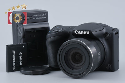 [Used] Canon PowerShot SX430 IS Black Compact Digital Camera
